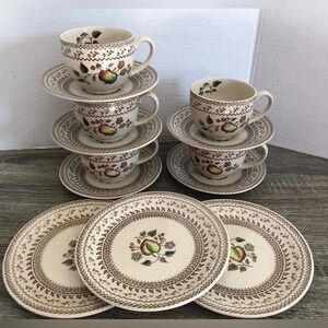 Vtg Johnson Bros Fruit Sampler Bundle